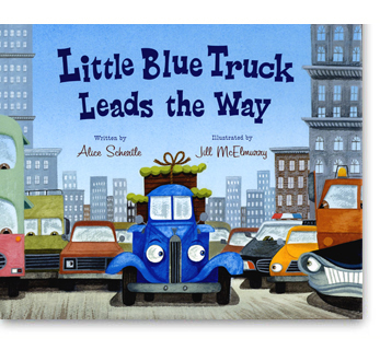 Little Blue Truck Leads the Way Cover